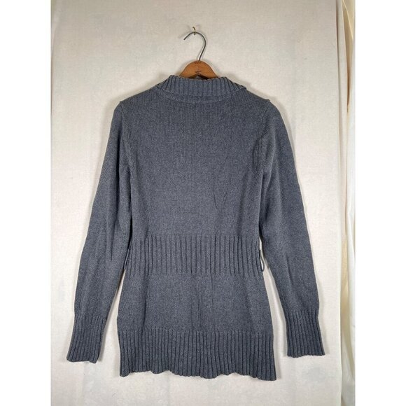 High Sierra Womens Size M Gray Cotton Button Cardigan Pockets Made in Australia - Picture 9 of 9